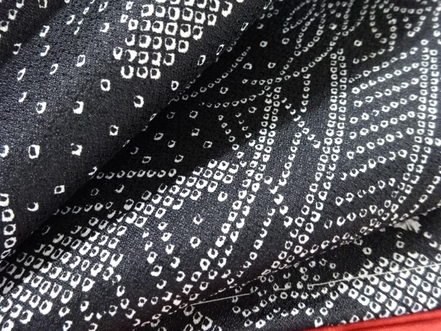  未使用品　茶屋辻模様二部式小紋着物